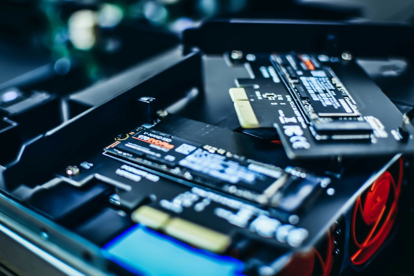 SSD storage upgrade for faster computer performance